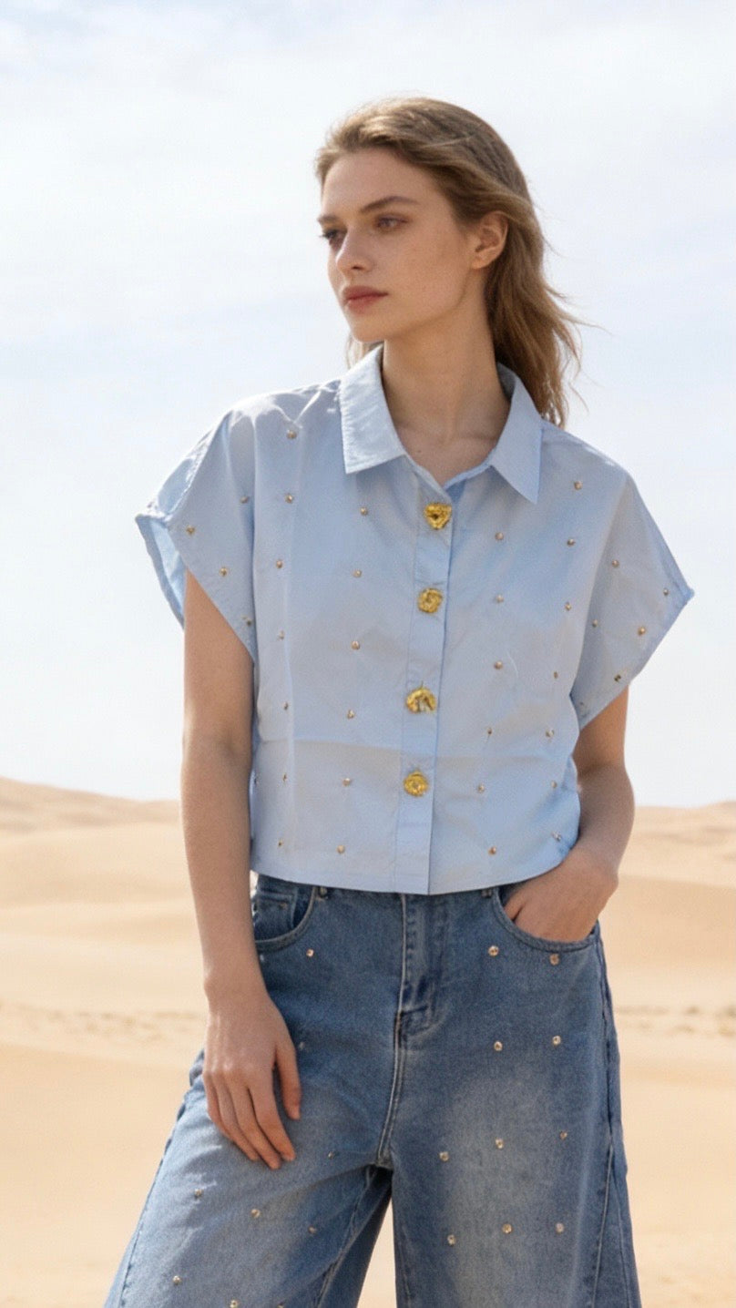 Studs Statement Shirt