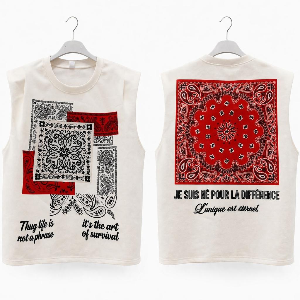 Bandana paisley shirt