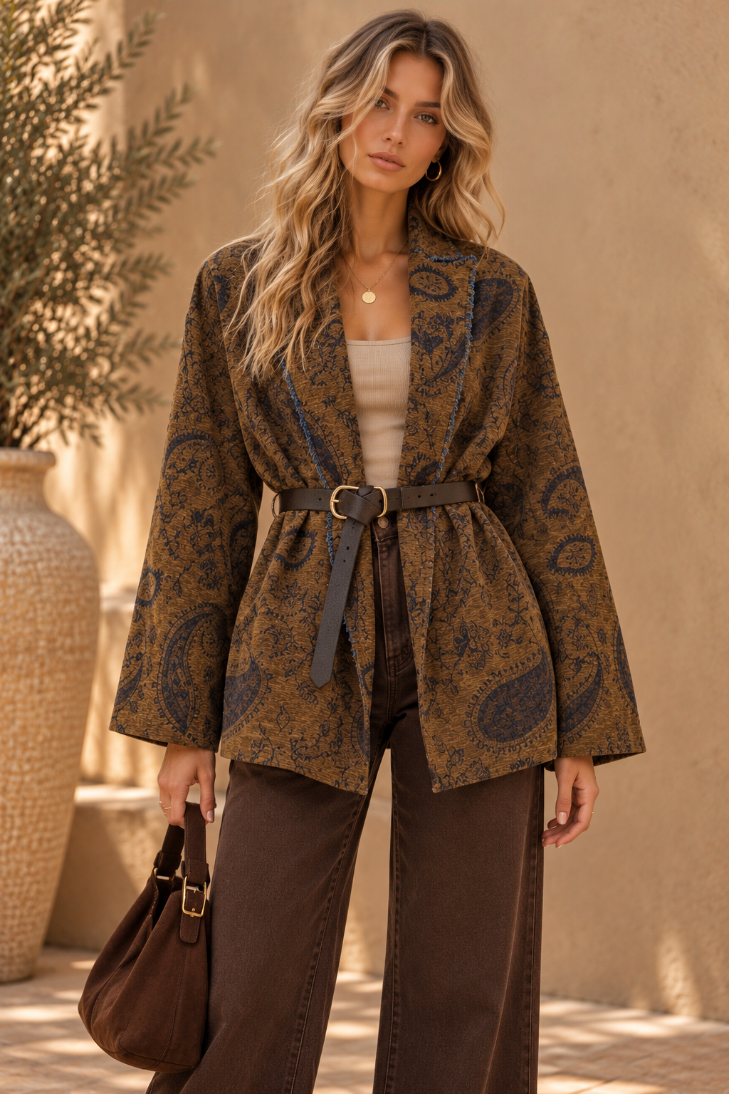 The Cordelia Paisley Jacket