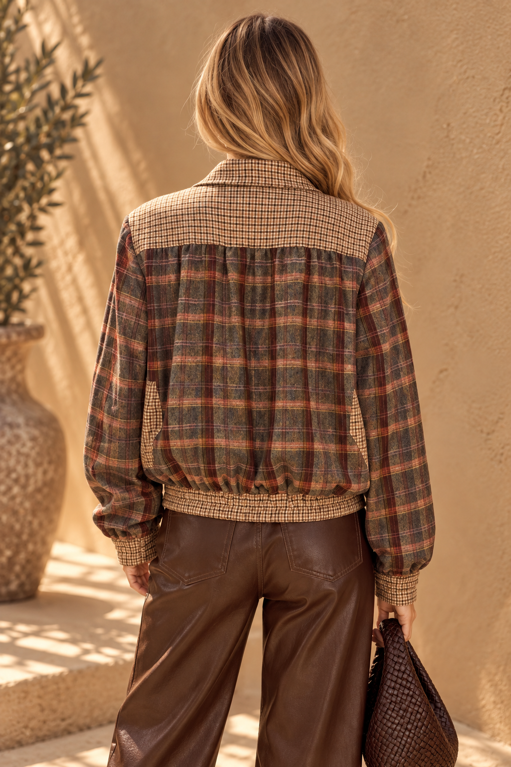 The Hadley Contrast-Check Jacket