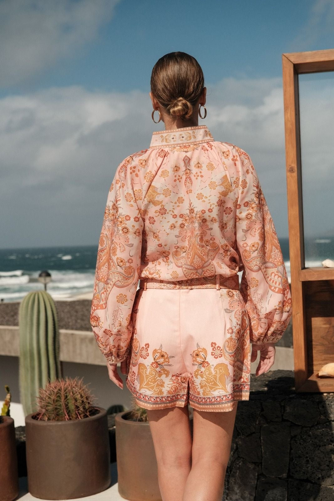 Floral Shorts Set