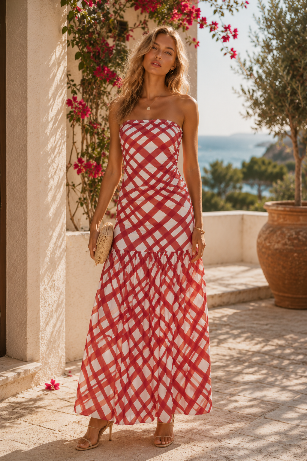 Milan Strapless Dress