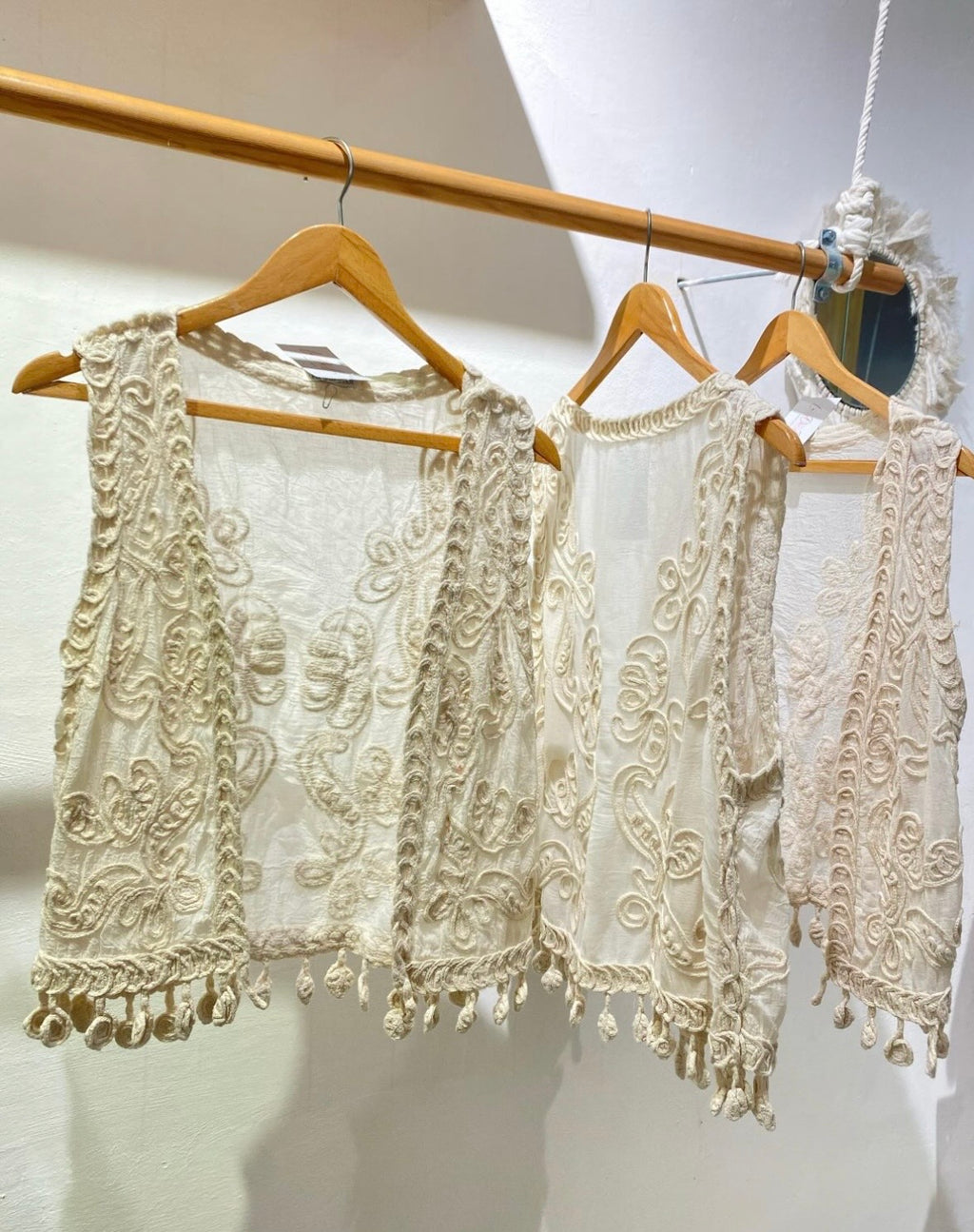 Crochet Lace Vest