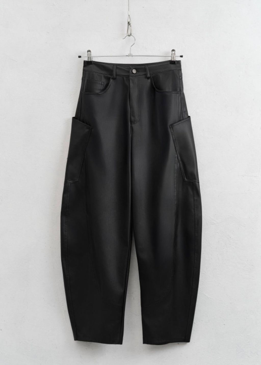 Leather Cargo pants