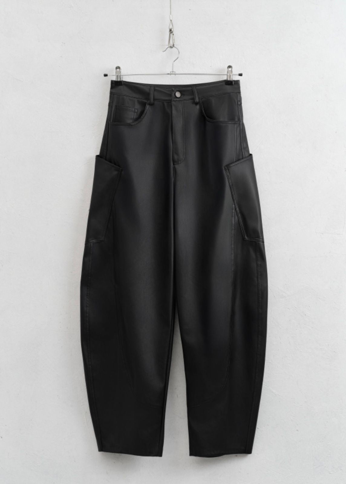 Leather Cargo pants
