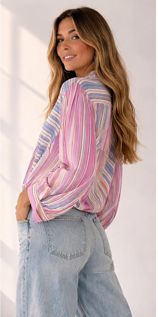 La Di Da Stripes Shirt