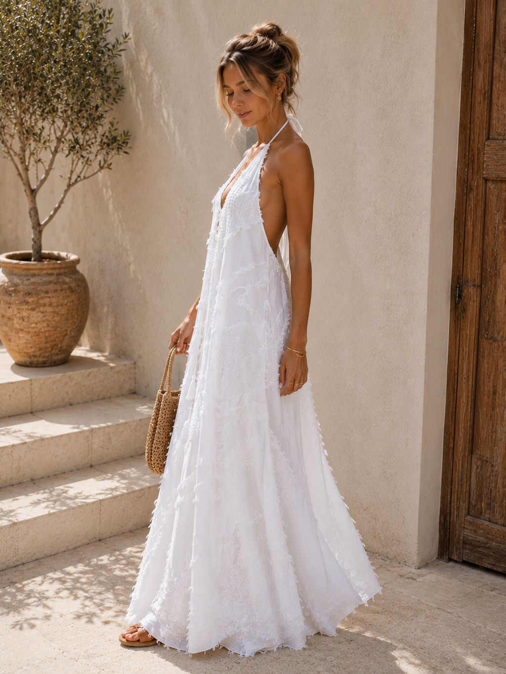 Boho Backless Dress