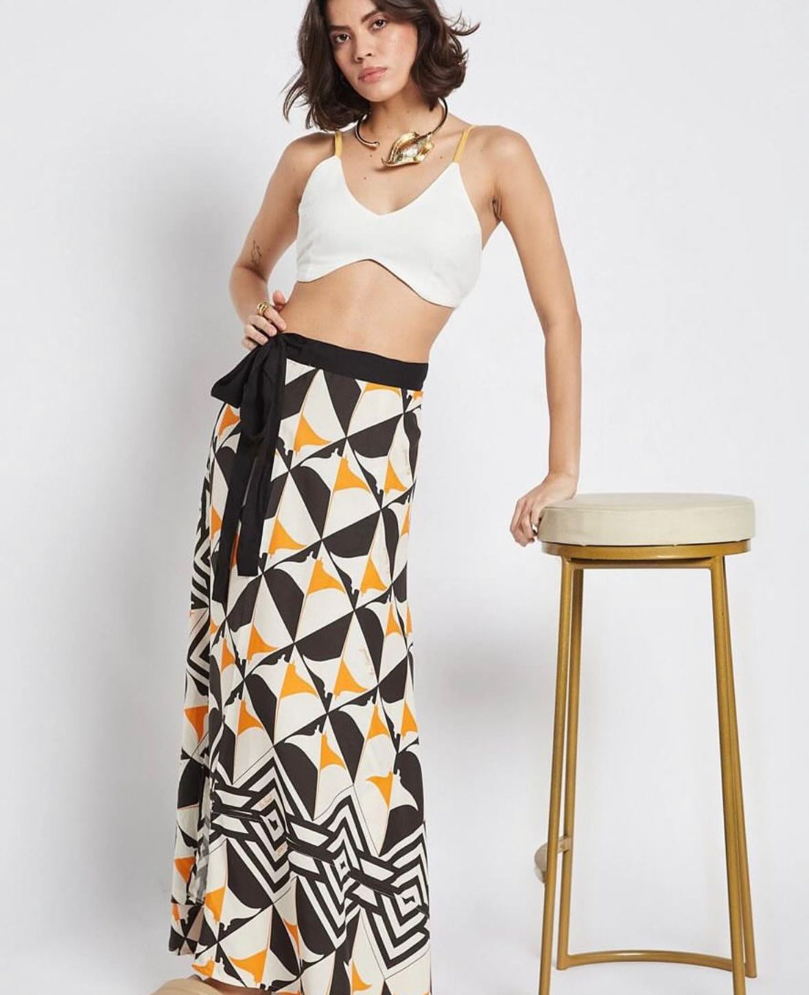 Soleil Wrap Skirt