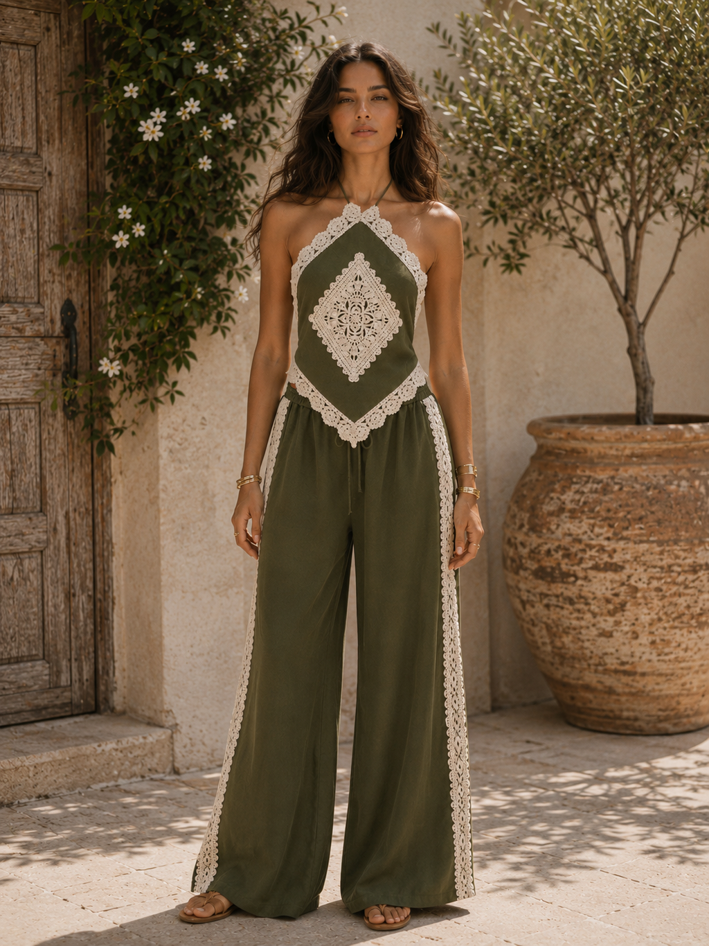 Grove Crochet Halter