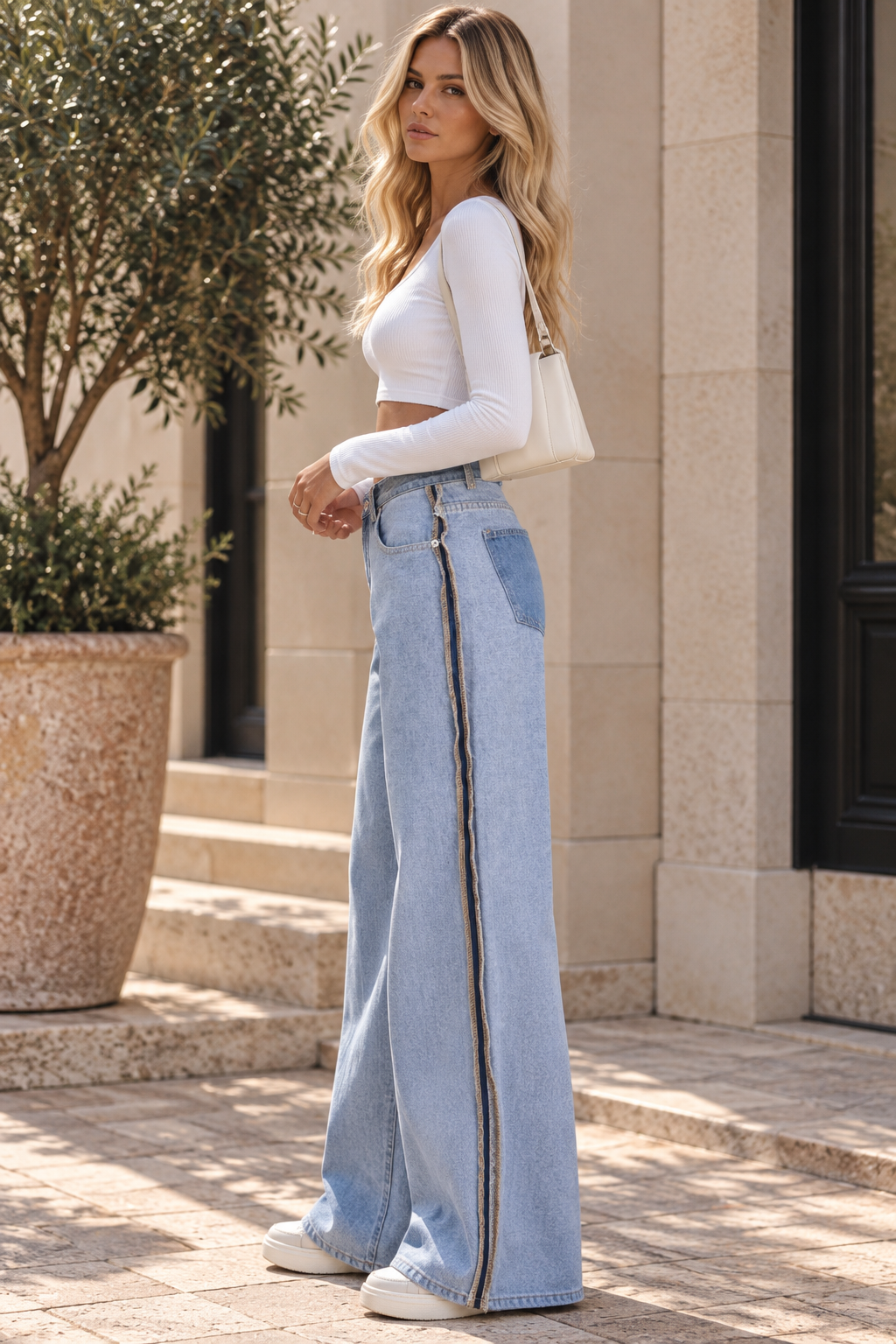 Inside-Out Denim Jeans