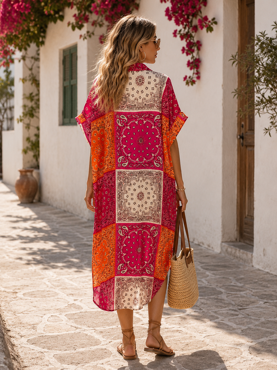 Bandana Dress — Multi Colour