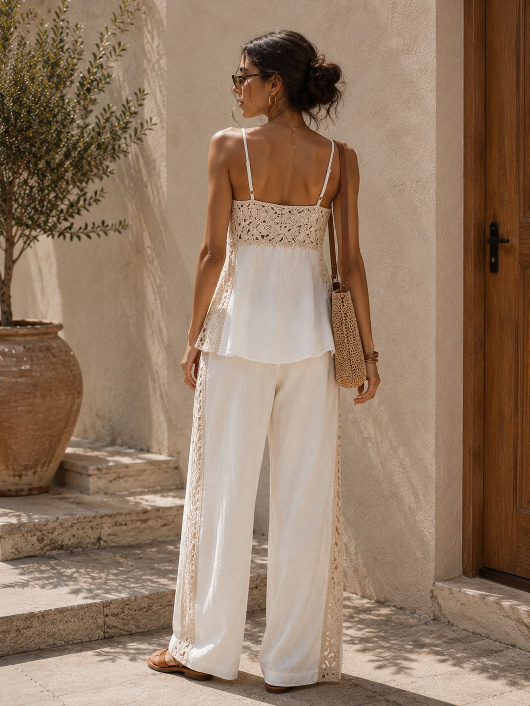 Linen Co-Ord Set – Off White