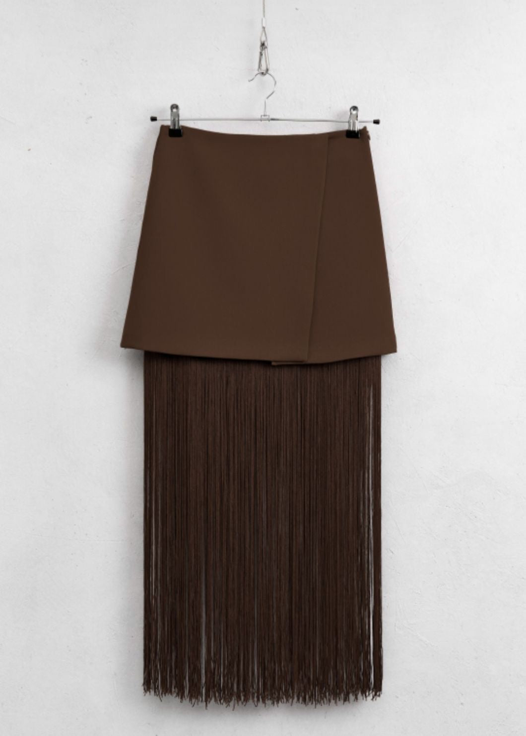 Fringe Mini Skirt
