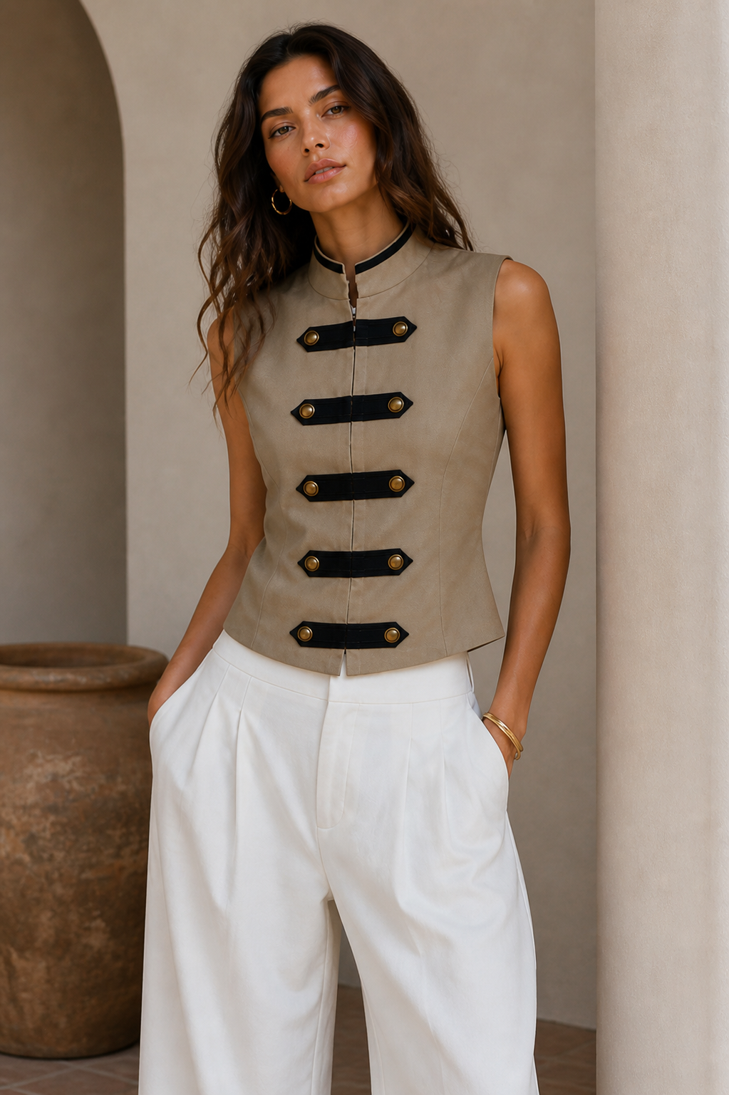 Sahara Military Utility Vest