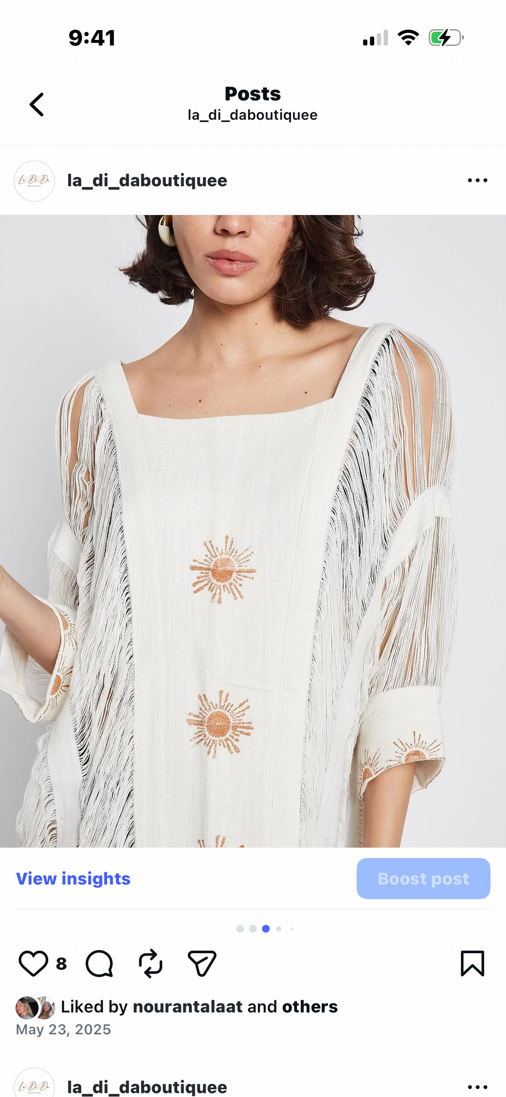 Solars Cover-Up Dress