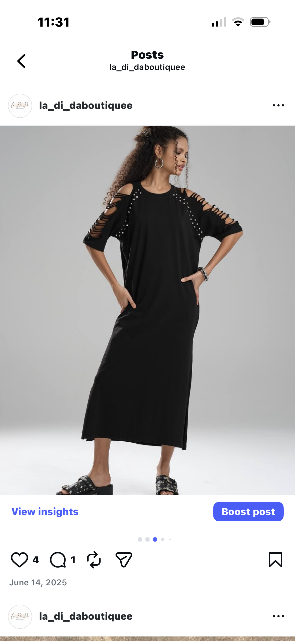 Amalfi Open- shoulder Maxi Dress