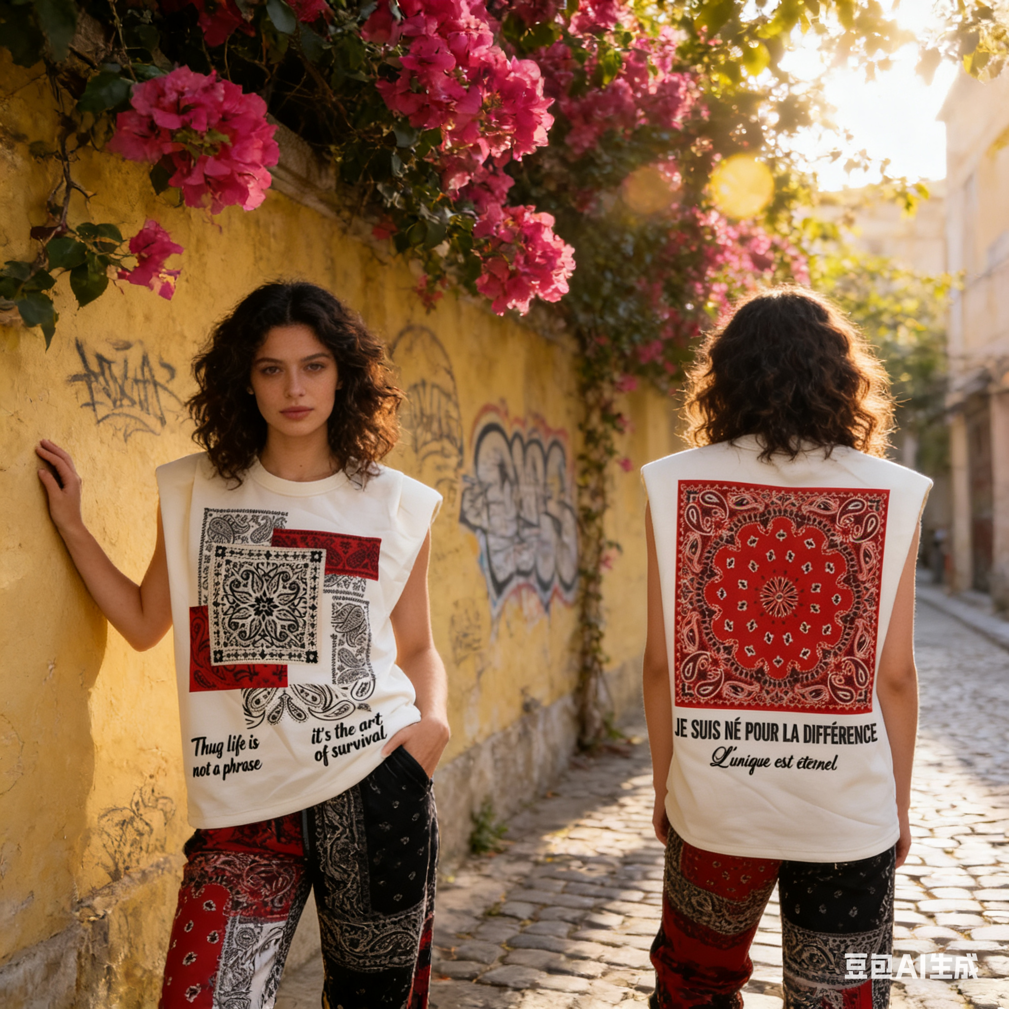 Bandana paisley shirt