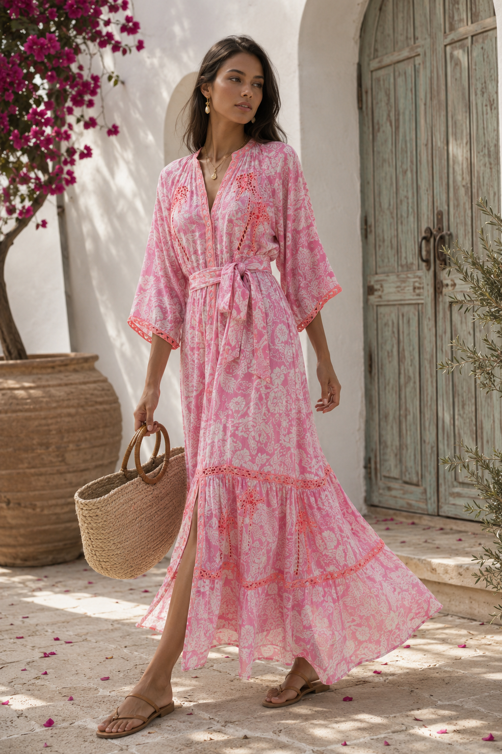 Pink Maxi Dress