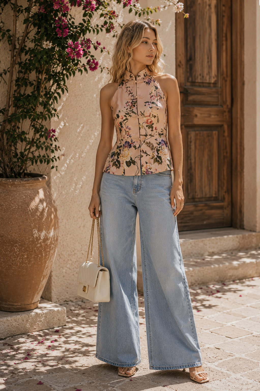 Botanica Floral Vest Top