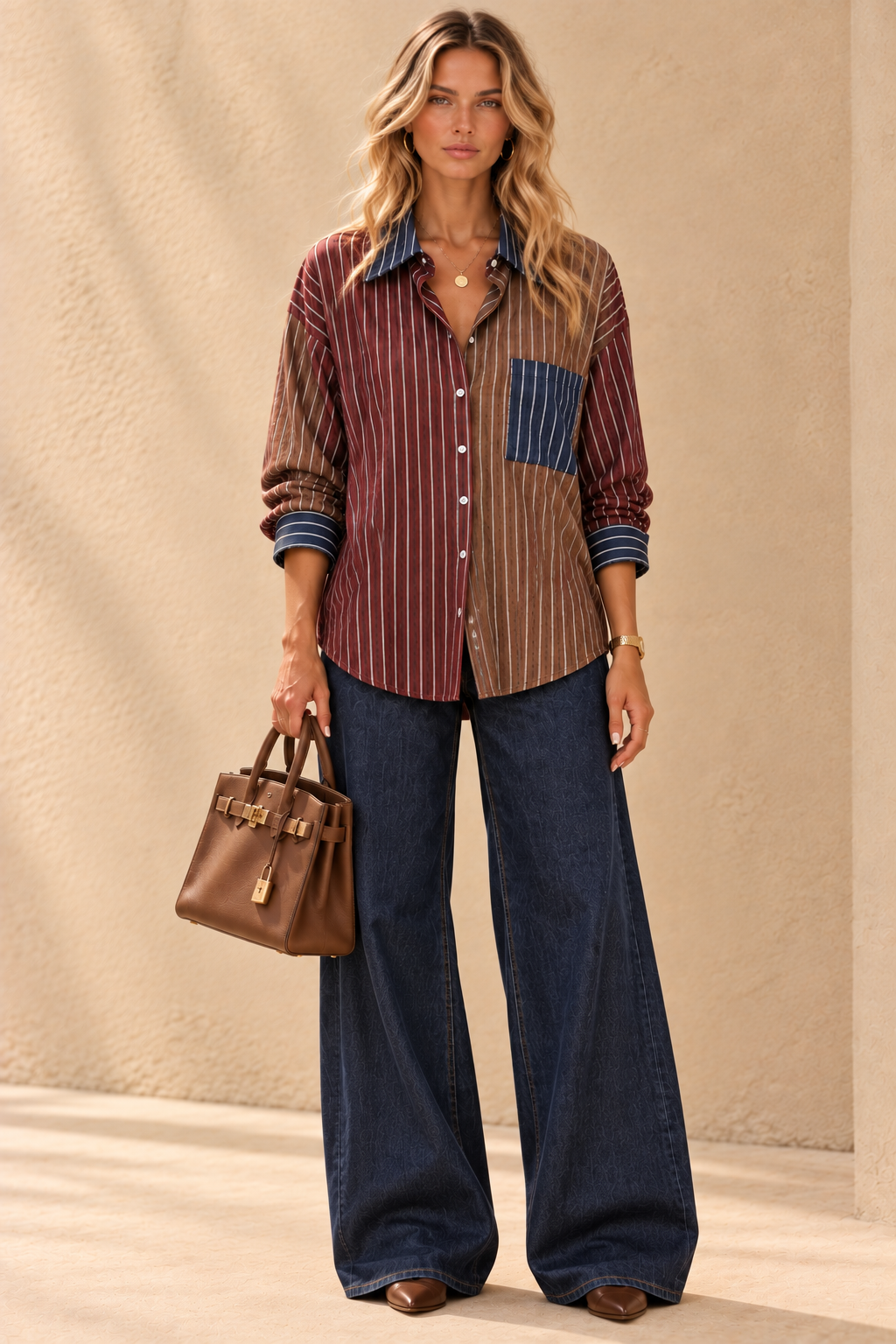 The Marlow Mixed-Stripe Shirt