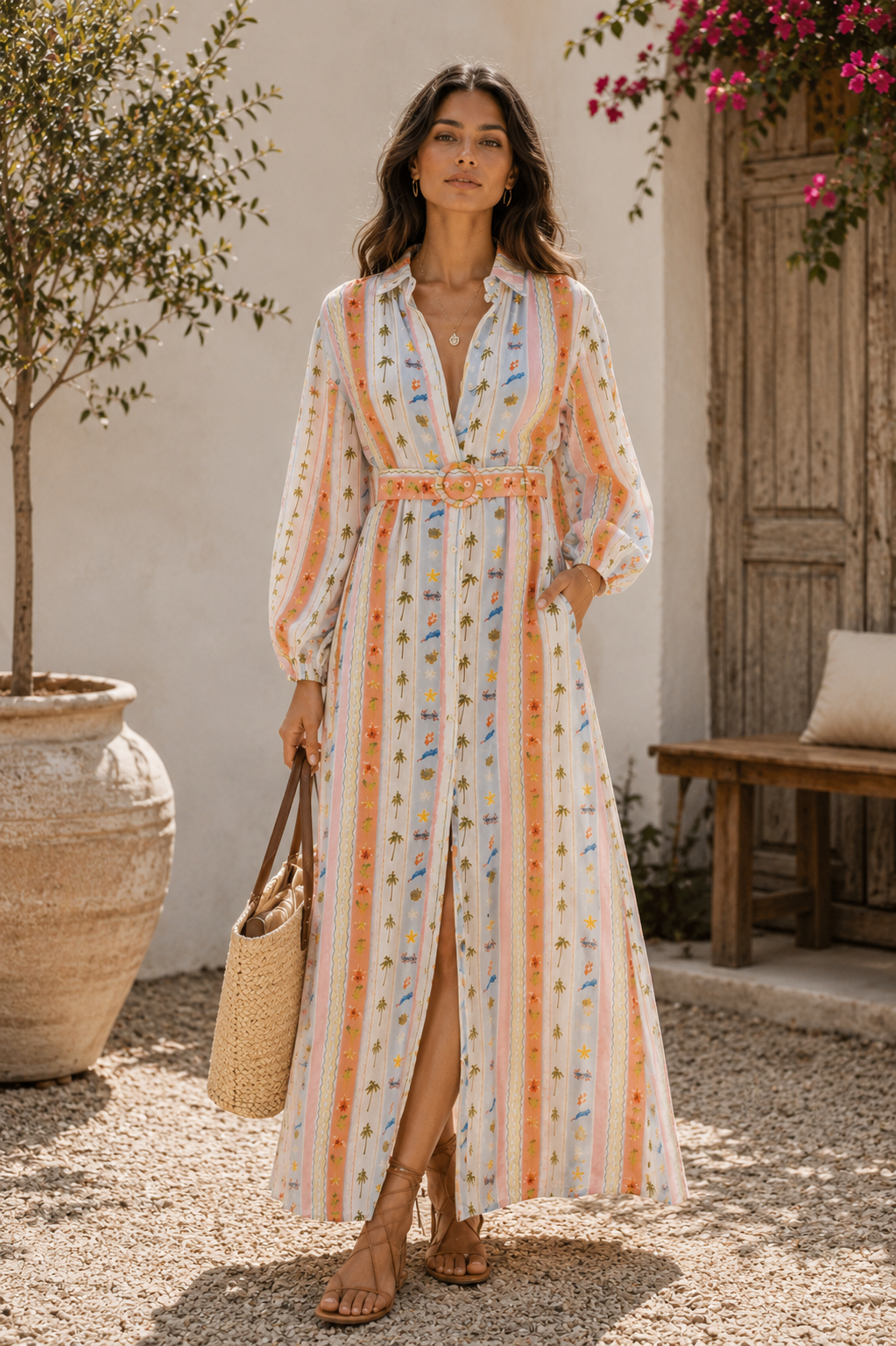 Sunset Flow Maxi Dress