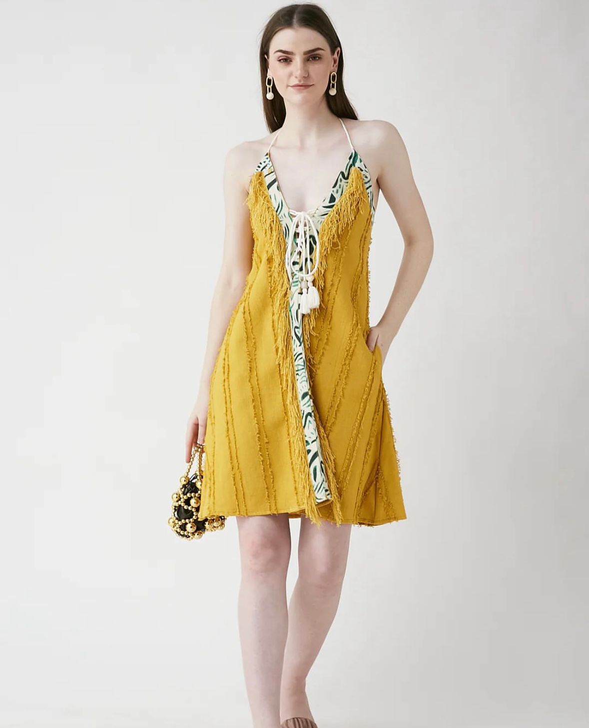 Soleil Backless Mini Dress