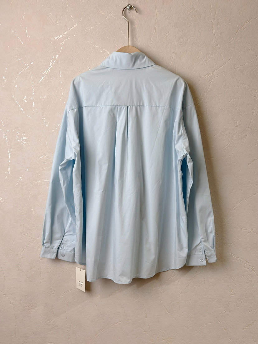 Blue Embellished Blouse
