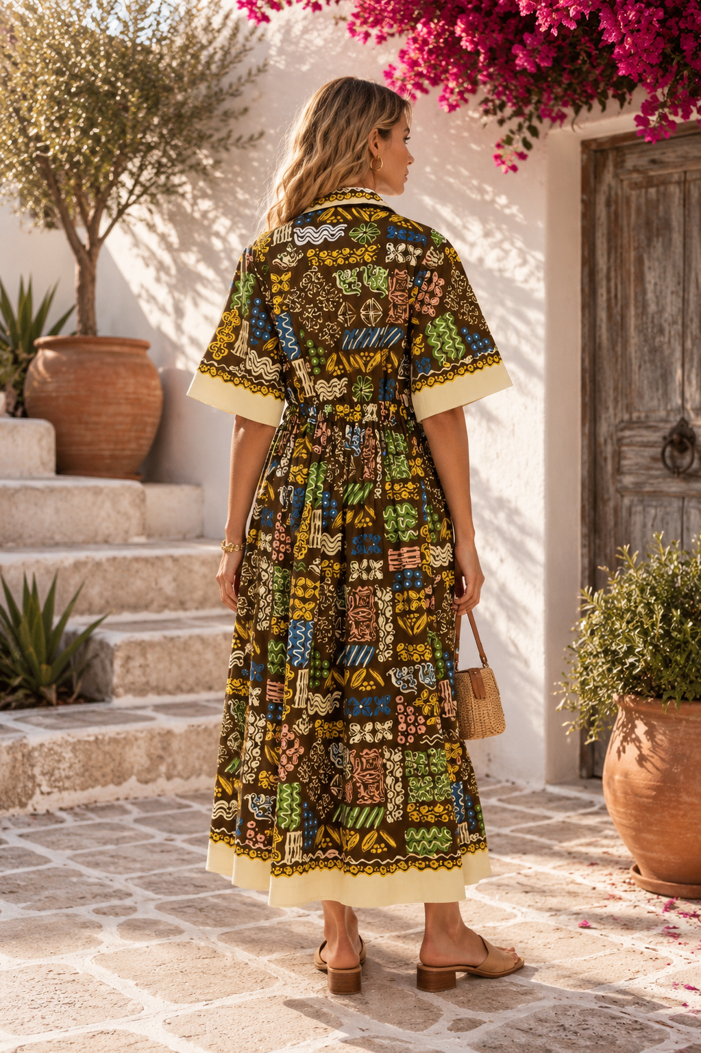 Positano Midi Dress