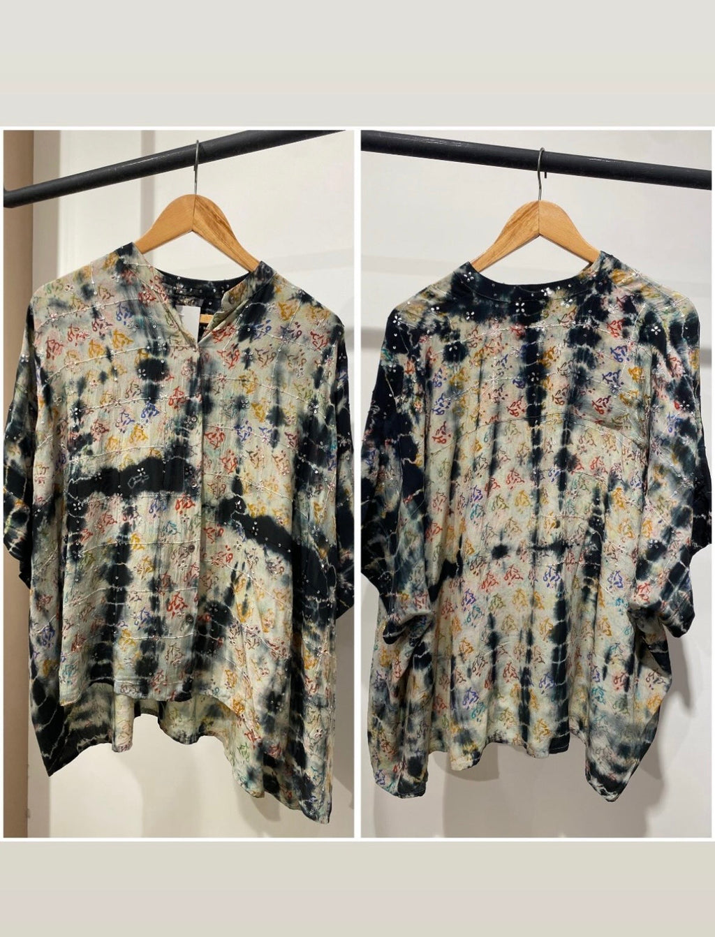 Silk Embroidered Blouse