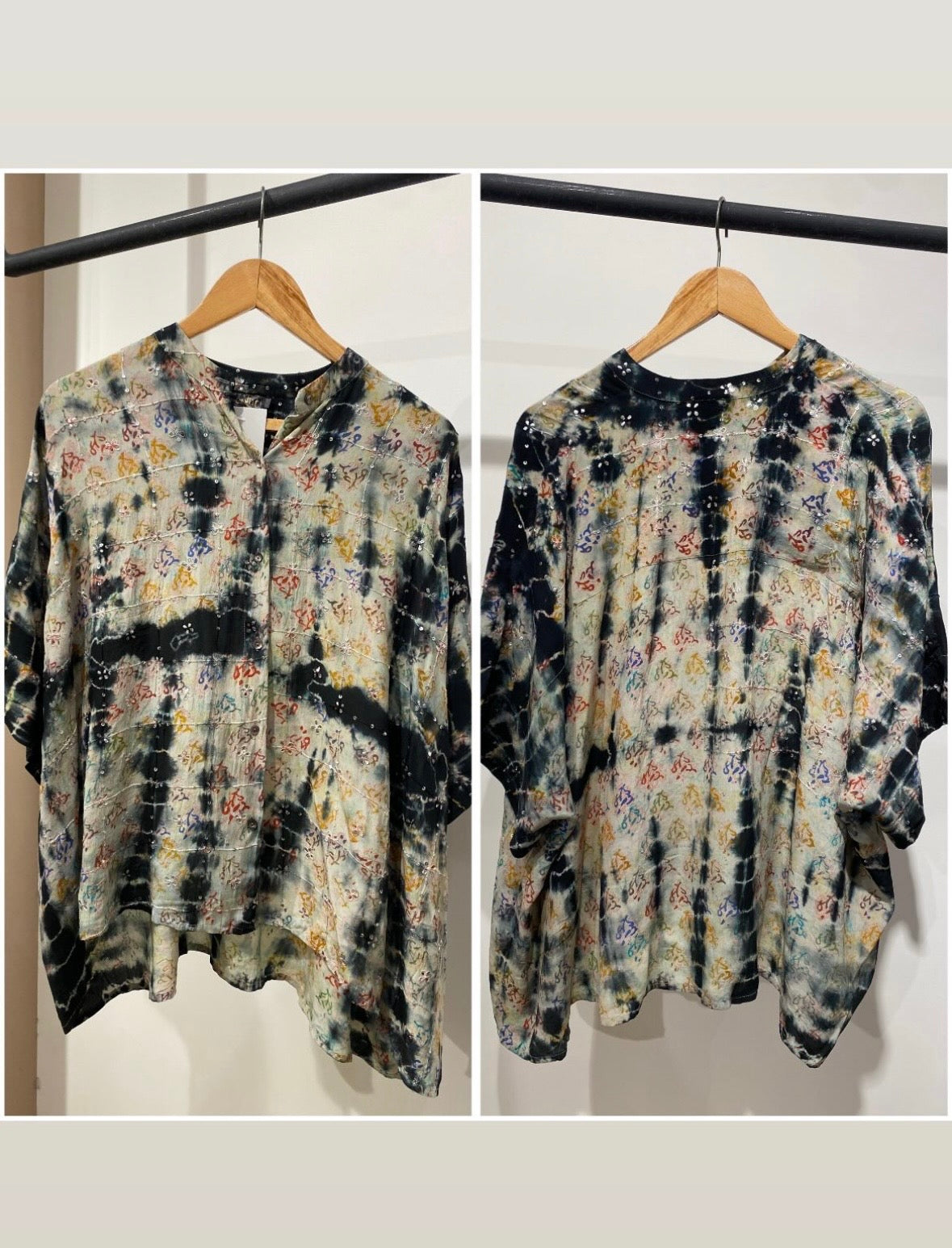 Silk Embroidered Blouse