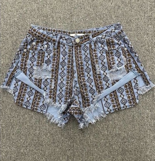 Nomad Tribal Print Shorts