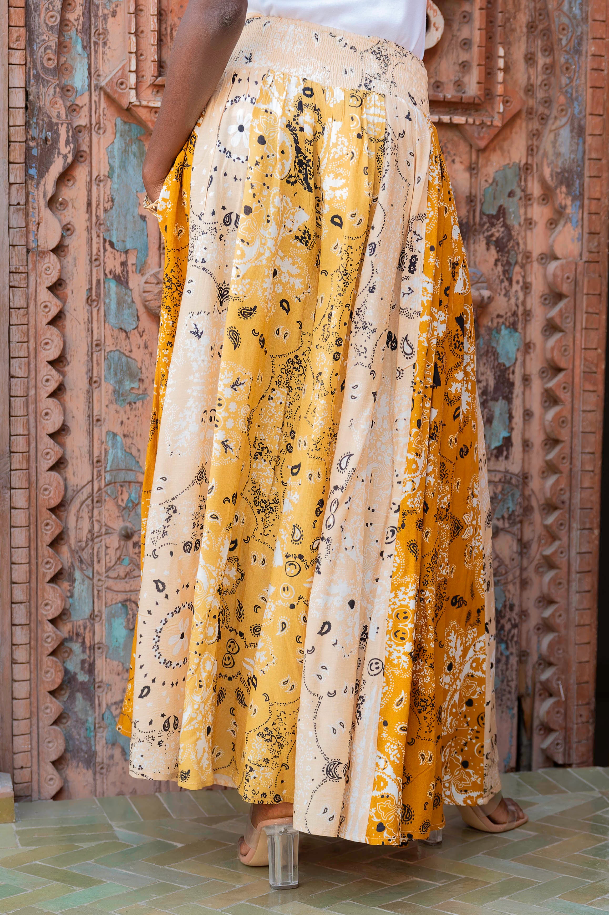 Bohemian Wide Leg Pants