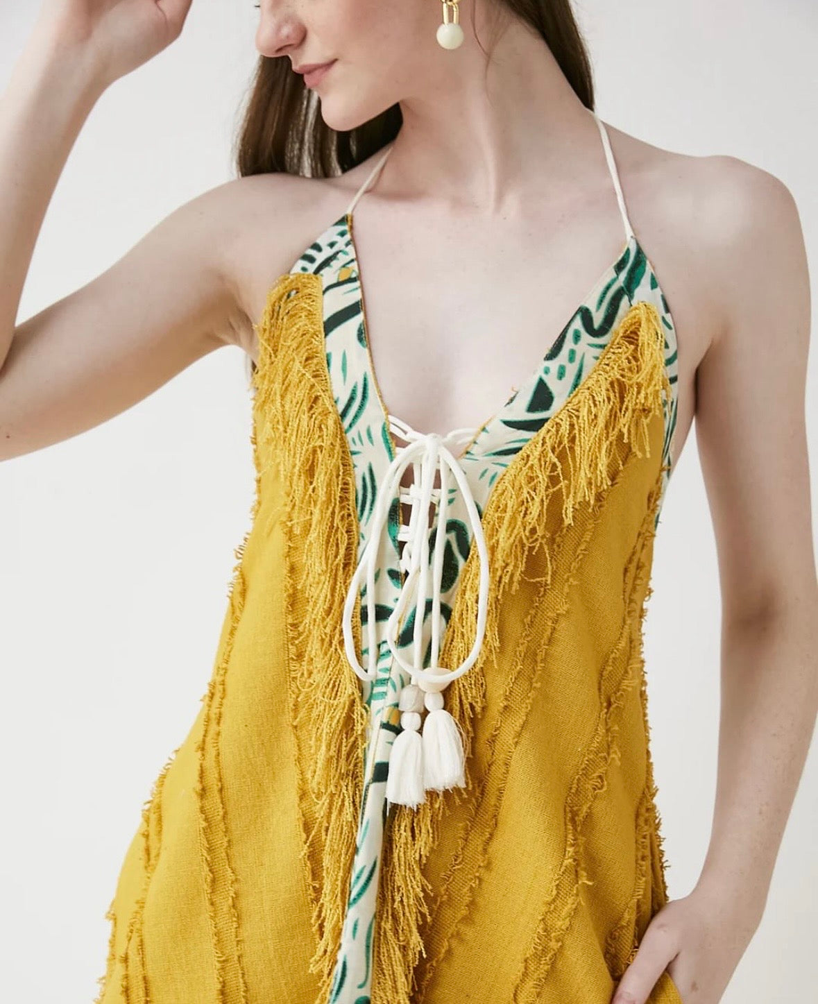 Soleil Backless Mini Dress