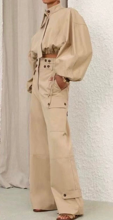 Contemporary Cargo Two-Piece