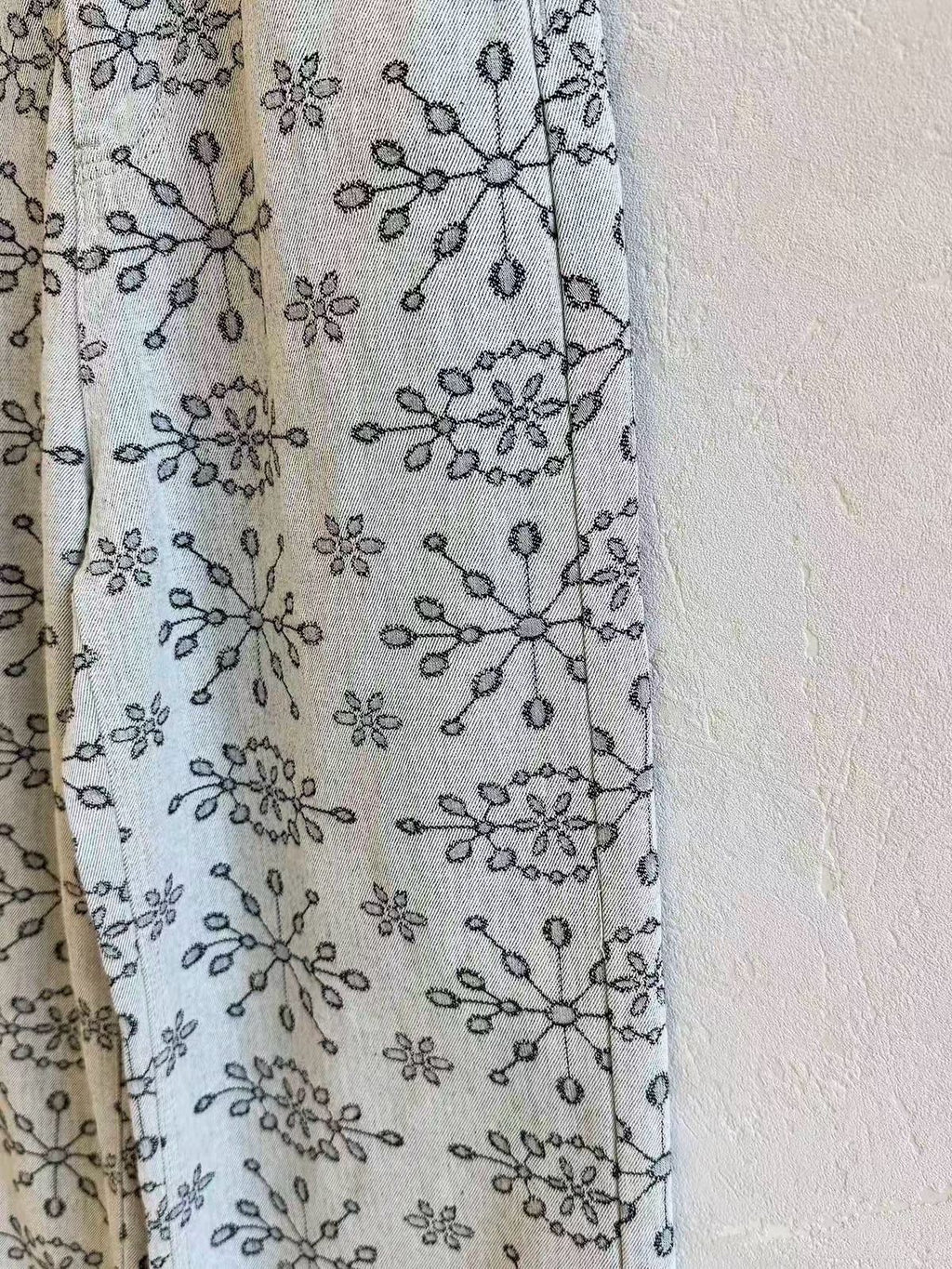 Paisley Embroidered Jeans