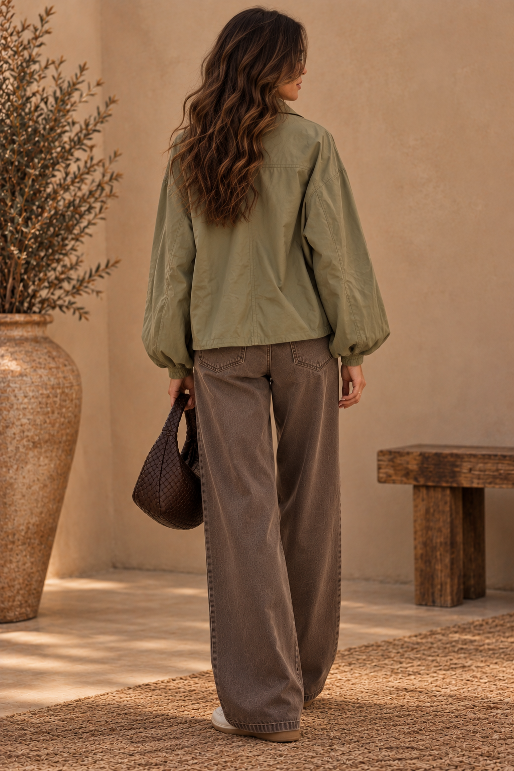 Military-Style Bomber Jacket
