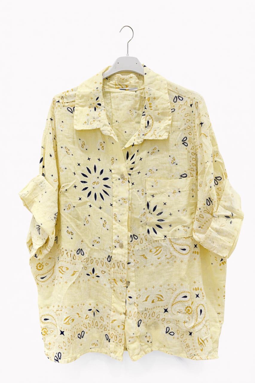 The Bandana Linen Shirt
