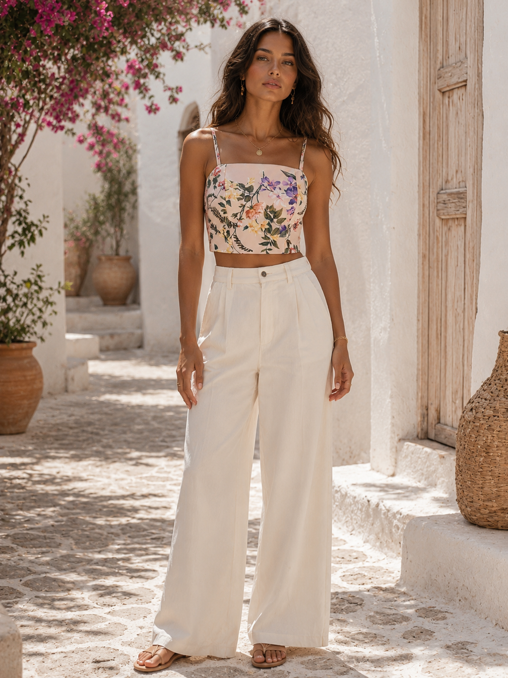 The Jardin Crop Top
