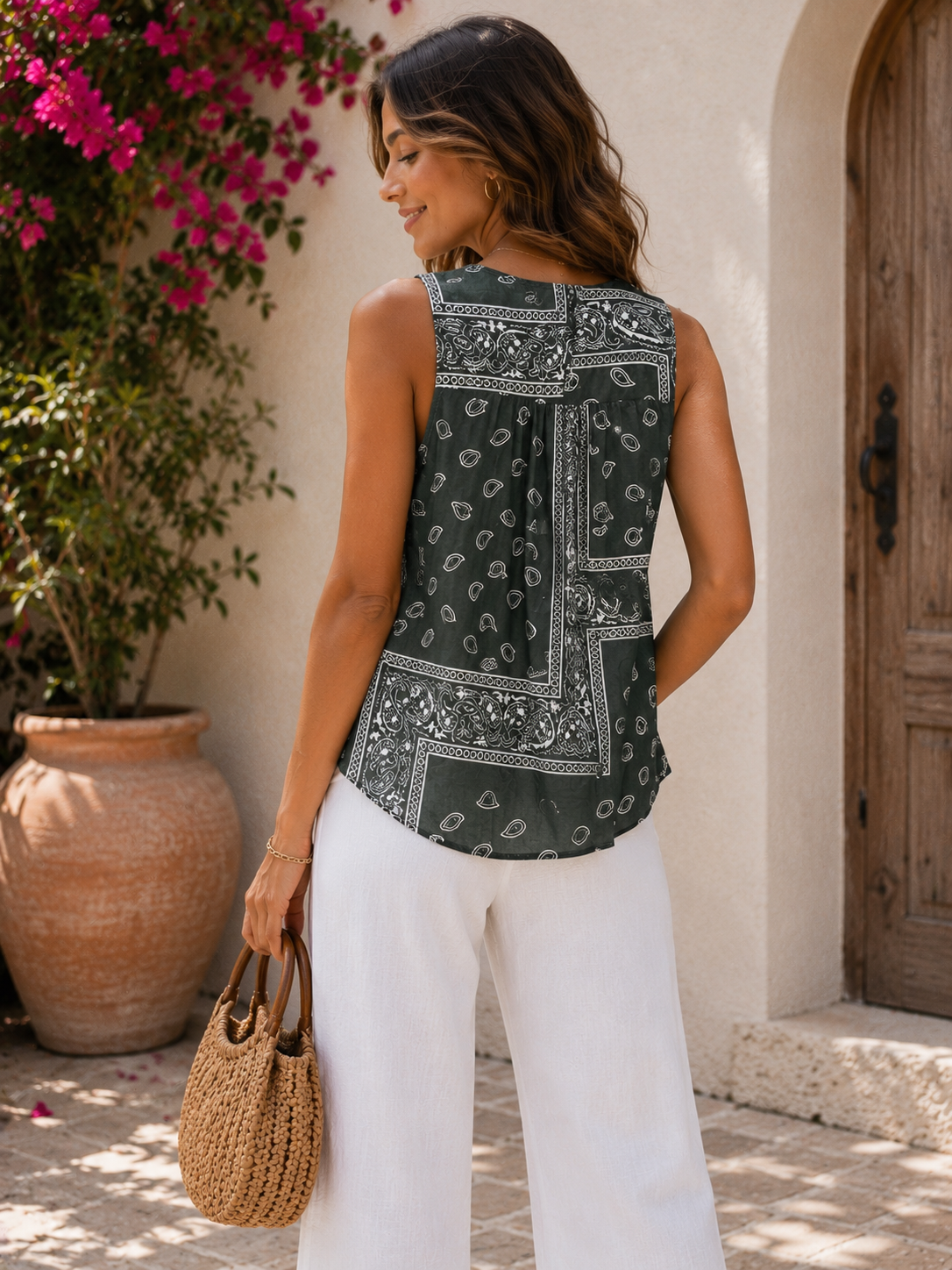 The Bandana Sleeveless Top