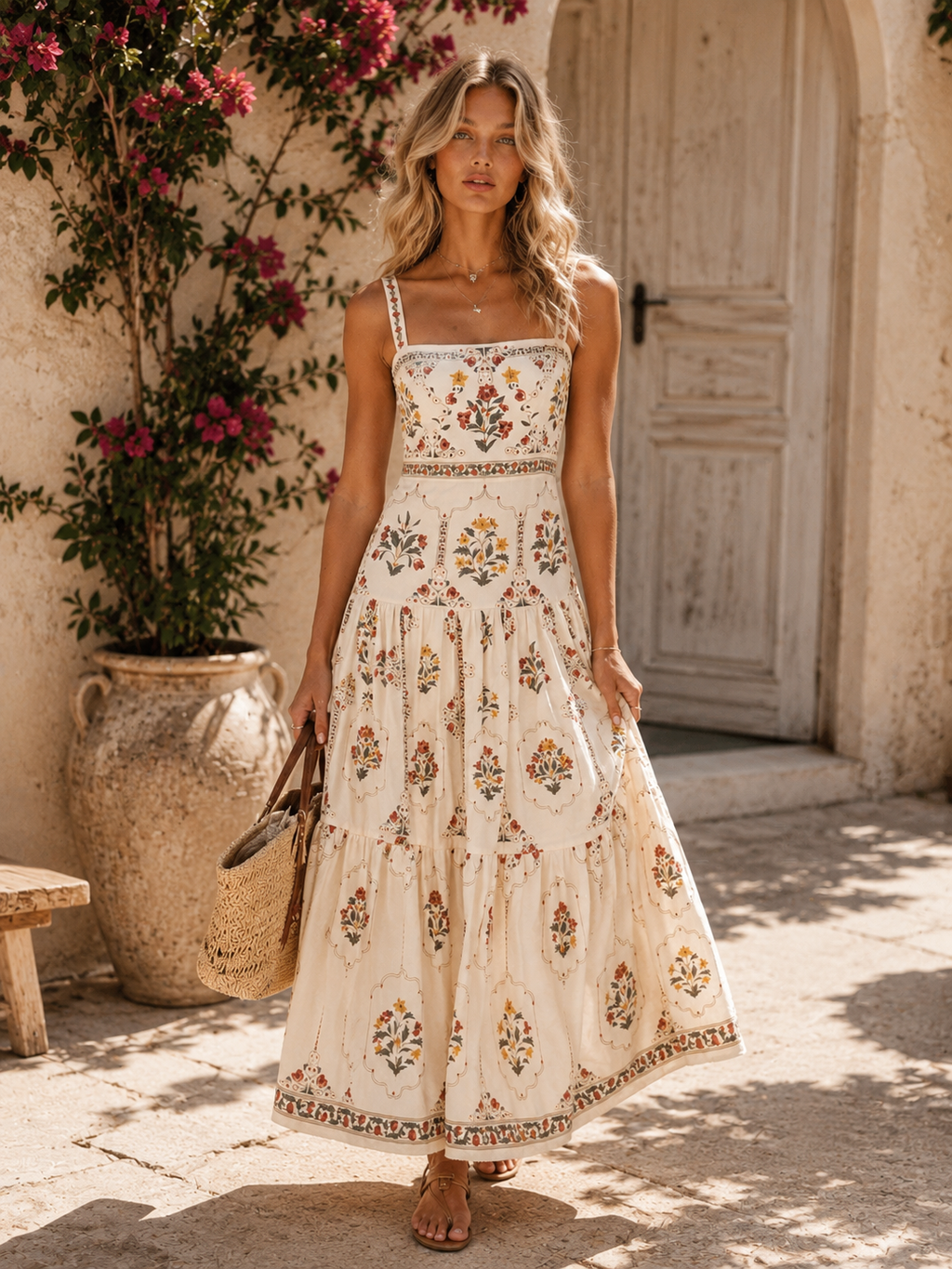 Venice white dress
