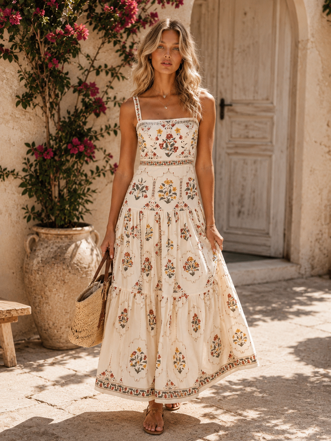 Venice white dress