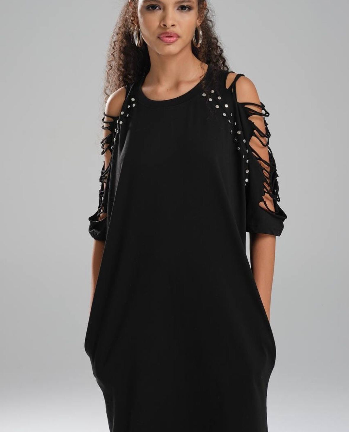 Amalfi Open- shoulder Maxi Dress