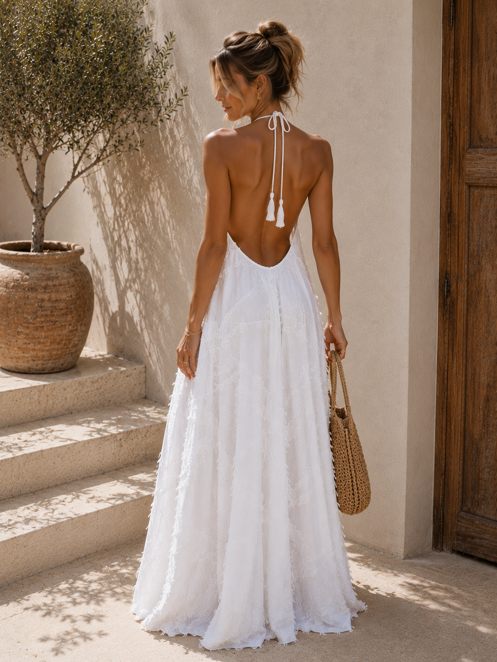 Boho Backless Dress