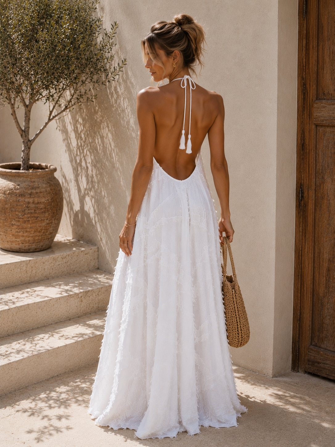 Boho Backless Dress