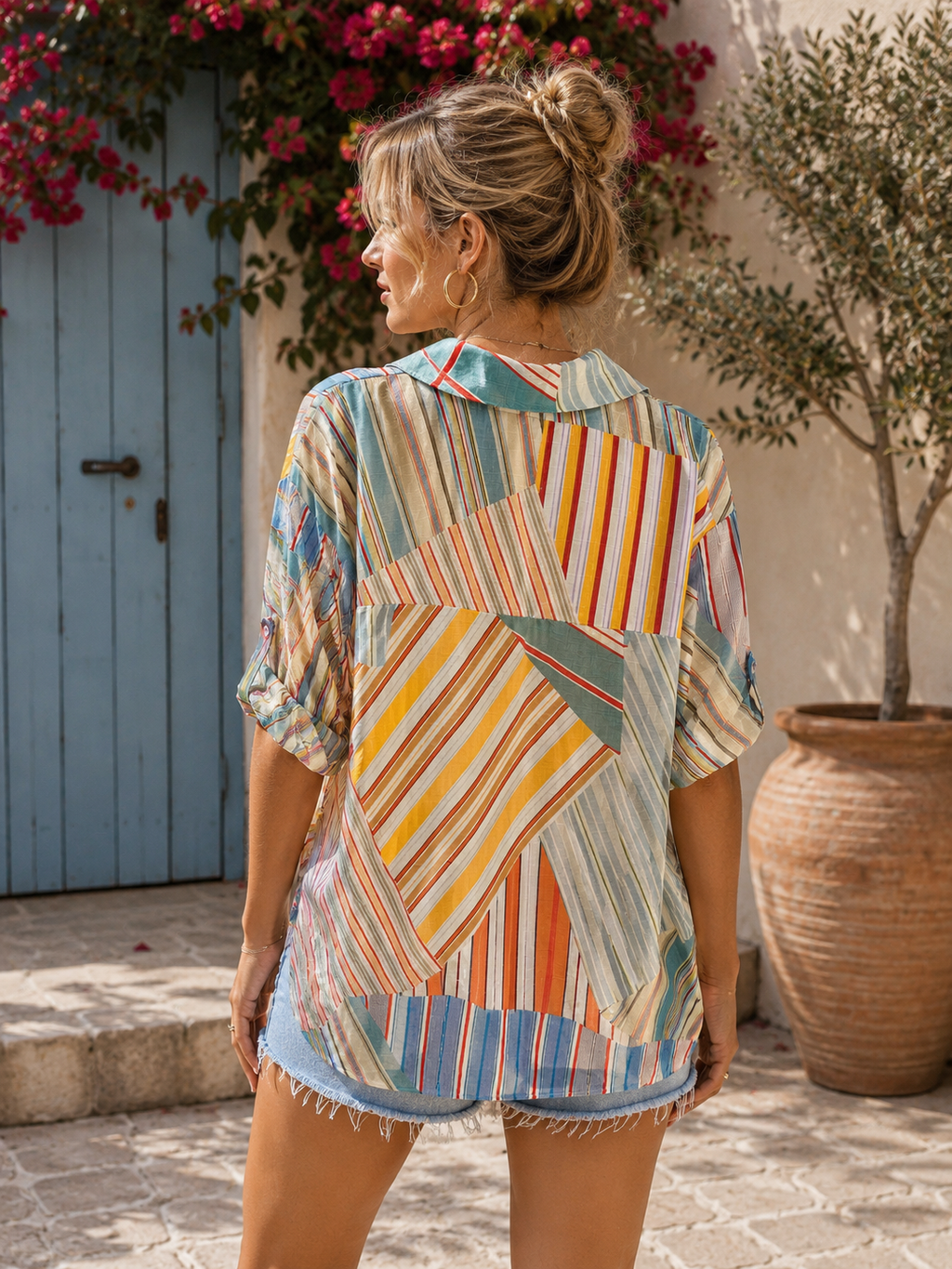 Linen Stripes Shirt