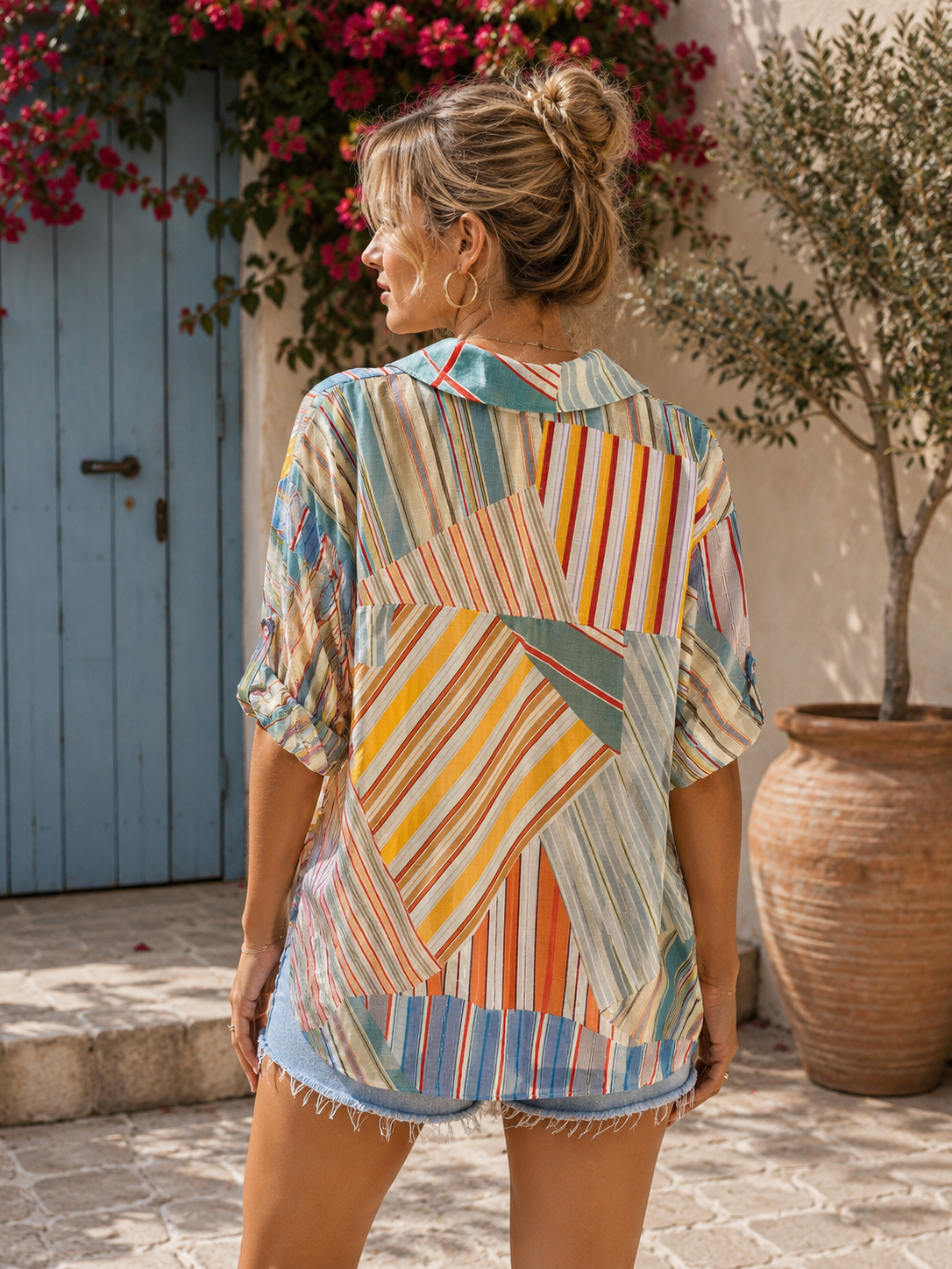 Linen Stripes Shirt