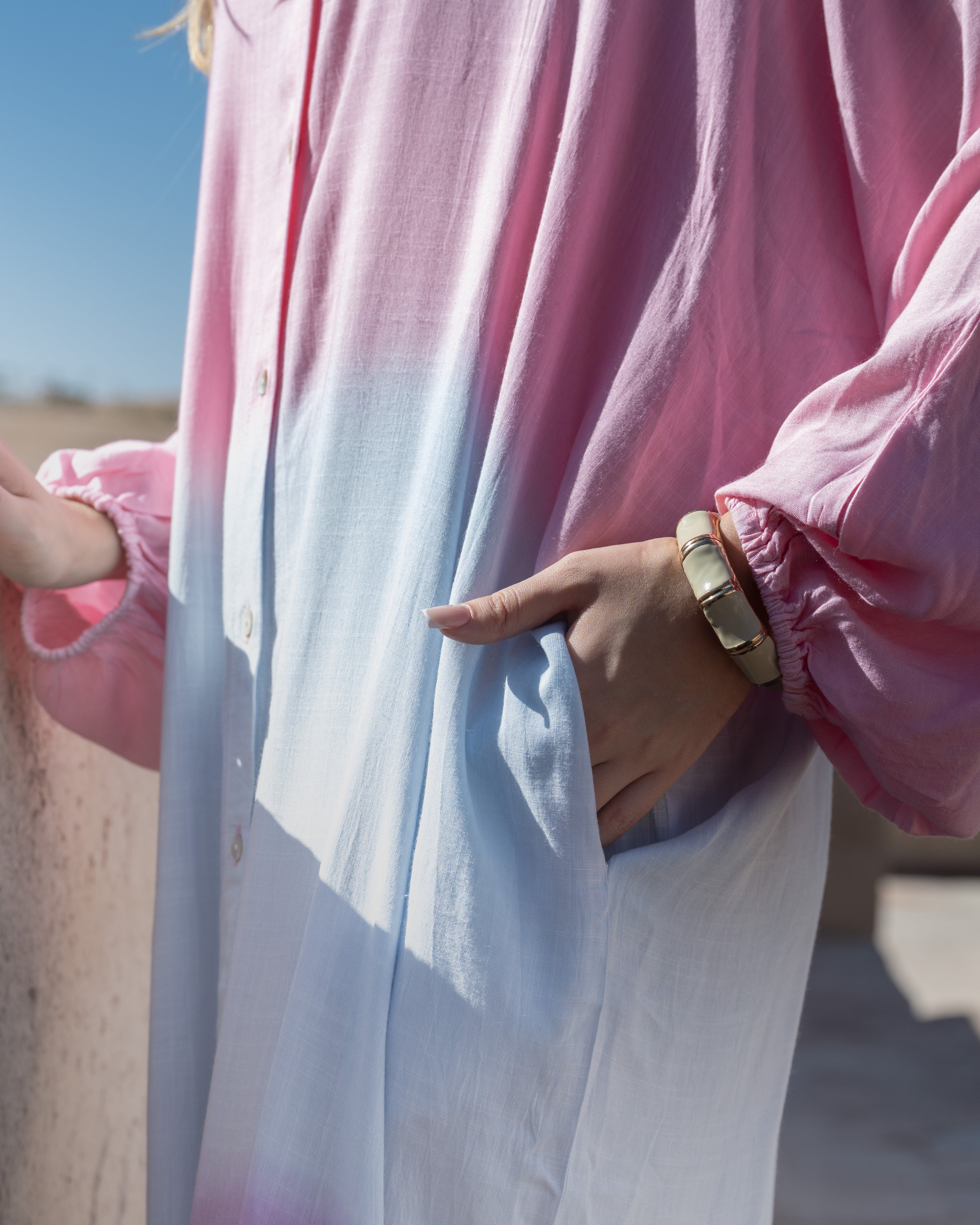 Bohemian Floral Embroidered Maxi Dress
