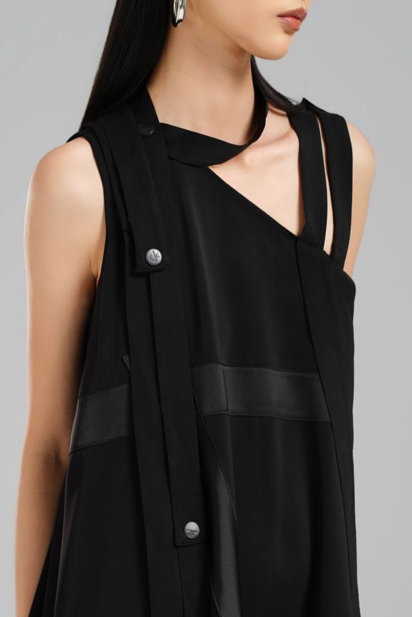 Black Long Sleeve Maxi Dress