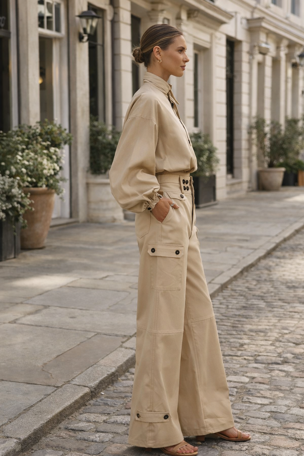 Contemporary Cargo Two-Piece