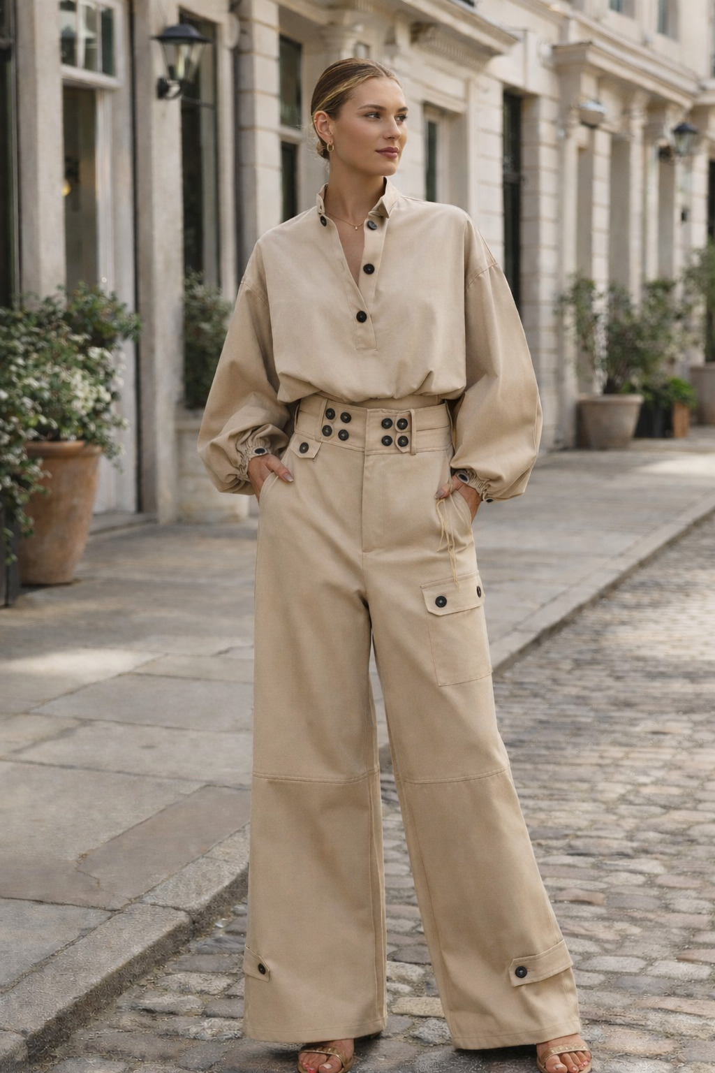 Contemporary Cargo Two-Piece